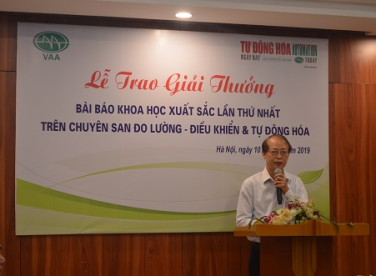 Liên kết Website Hội Tự động hóa Việt Nam trao Giải thưởng Bài báo khoa học xuất sắc lần thứ nhất