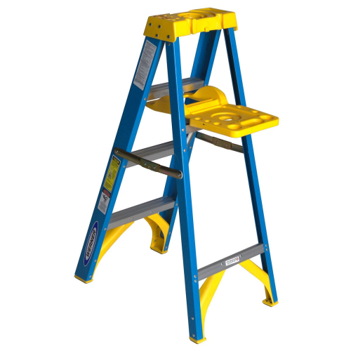 4FT TYPE I FIBERGLASS STEP LADDER 6004