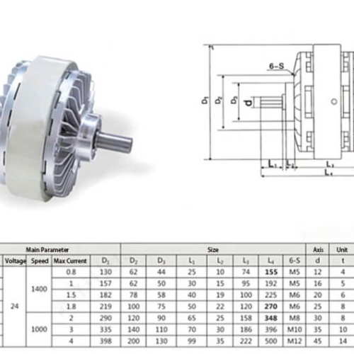 Ly hợp từ tính HW-FL-25B/50B/100B