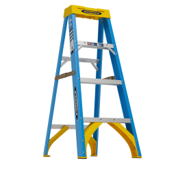 4FT TYPE I FIBERGLASS STEP LADDER 6004